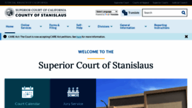 What Stanct.org website looks like in 2024 