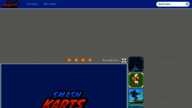 What Smashkarts.co website looks like in 2024 