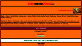 What Sattamatkaofficial.net website looked like in 2024 (1 year ago)