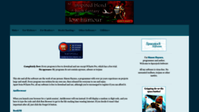 What Spacejock.com website looked like in 2024 (1 year ago)