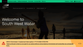 What Southwestwater.co.uk website looks like in 2024 