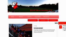 What Sg47bruchmuehle.de website looks like in 2024 