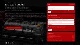 What Simulator.electude.com website looks like in 2024 
