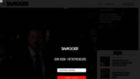 What Swaggermagazine.com website looks like in 2024 
