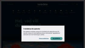 What Svedea.se website looks like in 2024 