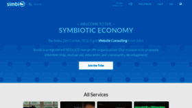 What Simbi.com website looks like in 2024 