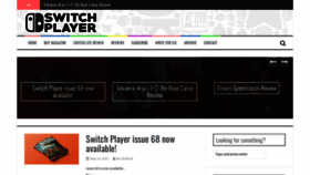 What Switchplayer.net website looks like in 2024 