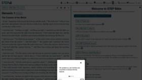What Stepbible.org website looked like in 2024 (2 years ago)