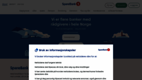 What Sparebank1.no website looks like in 2024 