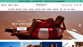 What Seafolly.com website looks like in 2024 