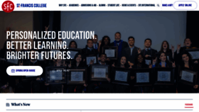 What Sfc.edu website looks like in 2024 
