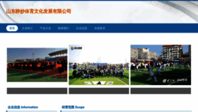 What Sdjingmiao.com website looks like in 2024 