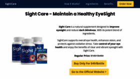 What Sightcarebuynow.us website looked like in 2024 (1 year ago)