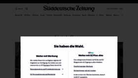 What Sz.de website looks like in 2024 