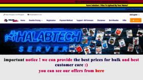 What Server.halabtech.com website looks like in 2024 