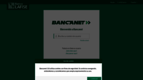 What Secure.bancolafise.com website looks like in 2024 