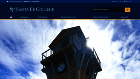 What Sfcollege.edu website looks like in 2024 