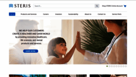 What Steris.com website looked like in 2024 (1 year ago)