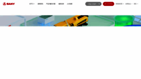 What Sanygroup.com website looks like in 2024 
