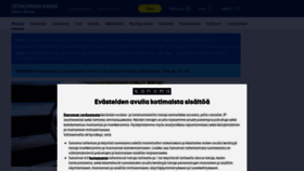 What Satakunnankansa.fi website looks like in 2024 