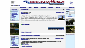 What Srazcyklistu.cz website looks like in 2024 
