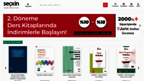 What Seckin.com.tr website looked like in 2024 (1 year ago)
