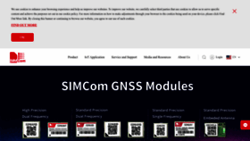 What Simcom.com website looks like in 2024 