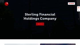 What Sterling.ng website looks like in 2024 