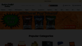 What Smokersoutletonline.com website looks like in 2024 