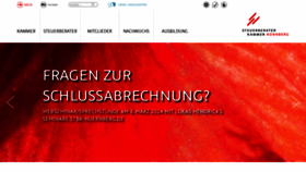 What Stbk-nuernberg.de website looks like in 2024 