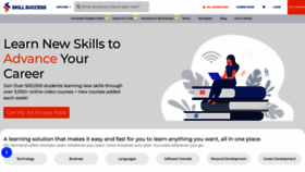 What Skillsuccess.com website looks like in 2024 