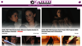What Sffgazette.com website looks like in 2024 
