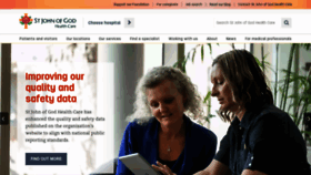 What Sjog.org.au website looks like in 2024 