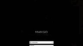 What Shop.mango.com website looks like in 2024 