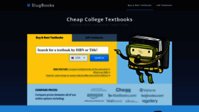 What Slugbooks.com website looks like in 2024 