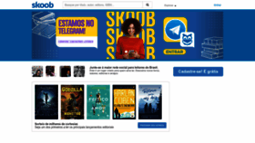 What Skoob.com.br website looks like in 2024 