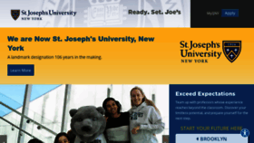 What Sjcny.edu website looks like in 2024 