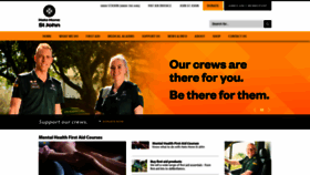 What Stjohn.org.nz website looked like in 2024 (1 year ago)