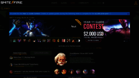 What Smitefire.com website looks like in 2024 