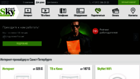 What Skynet.ru website looked like in 2024 (2 years ago)