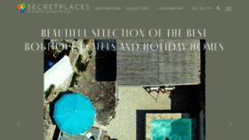 What Secretplaces.com website looks like in 2024 