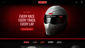 What Simpsonraceproducts.com website looks like in 2024 