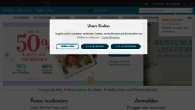 What Snapfish.de website looks like in 2024 