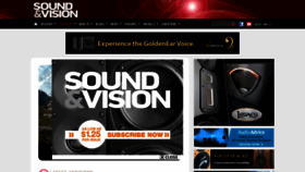 What Soundandvisionmag.com website looks like in 2024 
