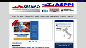 What Sesamoamministratori.it website looks like in 2024 