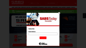 What Sabs.co.za website looks like in 2024 