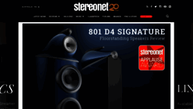 What Stereo.net.au website looks like in 2024 