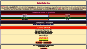 What Sattamatka.cool website looked like in 2024 (1 year ago)