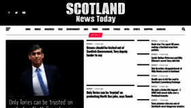 What Scotlandnewstoday.com website looks like in 2024 
