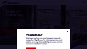 What Silverstone-circuit.co.uk website looks like in 2024 